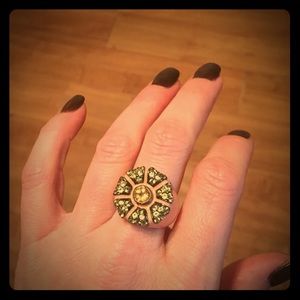 M.C.L. Yellow sapphire ring